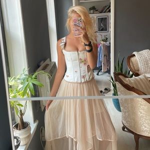 Free people Tulle skirt